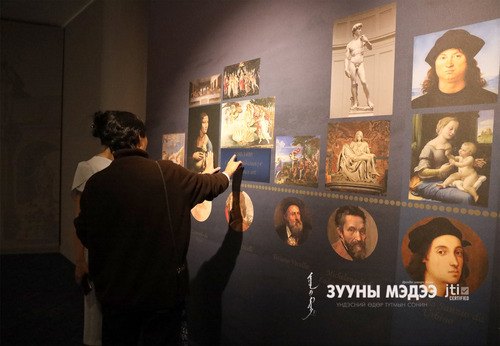 Италийн Сэргэн мандалтын үеийн сор бүтээлүүд Монголд